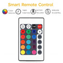 7M 10M USB Silver Wire RGB DIY LED String Fairy Light Christmas Decor With 24 Keys Remote Control