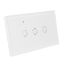 250V 10A 1/2/3 Gang Smart Touch Light Switch WiFi RF APP Remote Control US Plug Works with Alexa