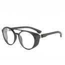 KCASA Fashion Sunglasses Men Women Punk Retro Round Sunglasses Anti-UV