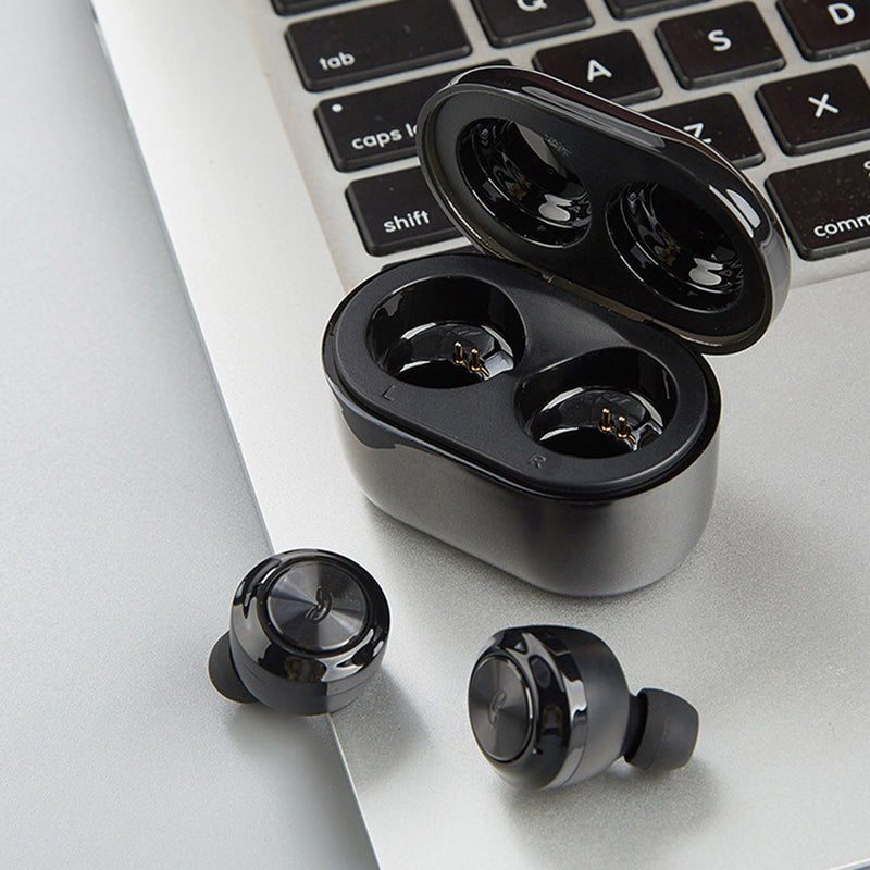 TWS bluetooth 5.0 In-ear Earphone Hifi CVC8.0 Noise Reduction Bilateral Call True Wireless Headset With Mic Portable Charging Case