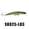 SeaKnight SK025 Minnow 1PC 11g 100mm 0-0.5m Depth Fishing Lure Freshwater Fishing Hard Bait