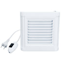 4 Inch ABS Exhaust Fan Ceiling Wall Mount Bathroom Kitchen Air Ventilation Low Noise Fan