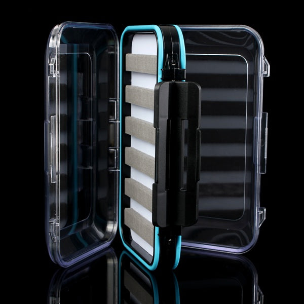 Double-side Fishing Box Waterproof Fly Fishing Box Fishing Tackle Box
