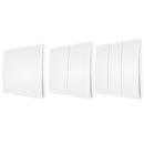 5pcs MoesHouse 2CH 433Mhz EV1527 Wireless Remote Control RF Push Button Controller Wall Panel Transmitter