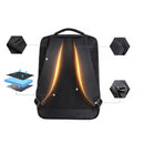 OUMANTU 14L USB Backpack Waterproof 15.6inch Laptop Bag Shoulder Bag