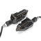 12V Motorcycle LED Turn Signal Lamp Sequential Flowing Indicator Warning Lights Amber