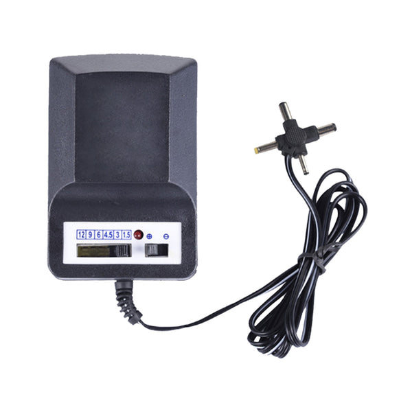 Minleaf XY-309 DC1.5V-12V 1A Regulated DC Power Supply Adapter Multiused Power Adapter Transformer