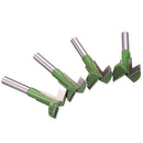 Drillpro 4Pcs 8mm Shank T-Slot Router Bit Straight Edge Slotting Woodworking Cutter