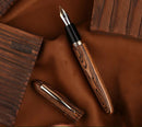 MOONMAN M6 Solid Wood Fountain Pen Office Portable Non-Slip Stationery Study Supplies Gift Box Ink