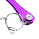 Aluminum EDC Storage Tool Double Open Key Clip DIY Keychain Storage