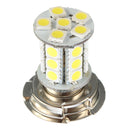 Pair 12V AC P26 S 24 SMD LED White Motorcycle Headlight Car Bulb Lamp