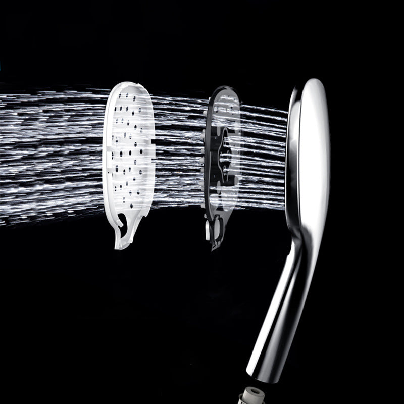 HIGOLD Bathroom Handheld Showerhead 3 Shower Mode Adjustable G Connector Shower Head with Anti-blocking Hole