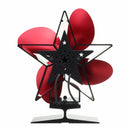 IPRee 7.8Inch 1100RPM Silent 4 Blade Stove Fan Fireplace Fan Fire Heat Powered Saving Fan