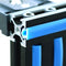 1Meter Black/Orange/Blue 2020 Aluminum Profile Slot Cover/Panel Holder for 3D Printer