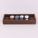 6/12/18 Slots Wooden Watch Display Tray Collection Storage Case Organizer Box
