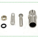 5Pcs 1/2 Inch Stainless Steel Pig Automatic Nipple Drinker Feeder Duck-Billed Waterer