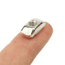 50pcs M5 T Sliding Nut Block for 3030 Aluminum Profile Zinc Coated Plate Aluminum Accessories