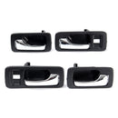 4pcs Front Rear Left Right Inside Door Handles Fit For Honda Accord 1990-1993