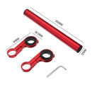 Bike Flashlight Holder Handle Bar Extender Mount Bracket Bicycle Accessories