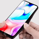For Xiaomi Redmi 8 Case Bakeey Luxury Fabric Splice Soft Silicone Edge Shockproof Protective Case For Xiaomi Redmi 8