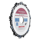 Drillpro 4-1/2 Inch Grinder Chain Disc 22mm Arbor 13T Wood Carving Disc 115mm For 115 Angle Grinder