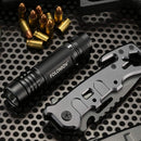 FOLOMOV 18650S 900 Lumens 15 Modes IPX-8 Waterproof Nicha 219D Led Compact 18650 Tactical Flashlight
