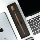 XIAOMI Wood Metal Forever Pen Luxury Creative Writing Drawing Sketching Pen with Base Business Gift