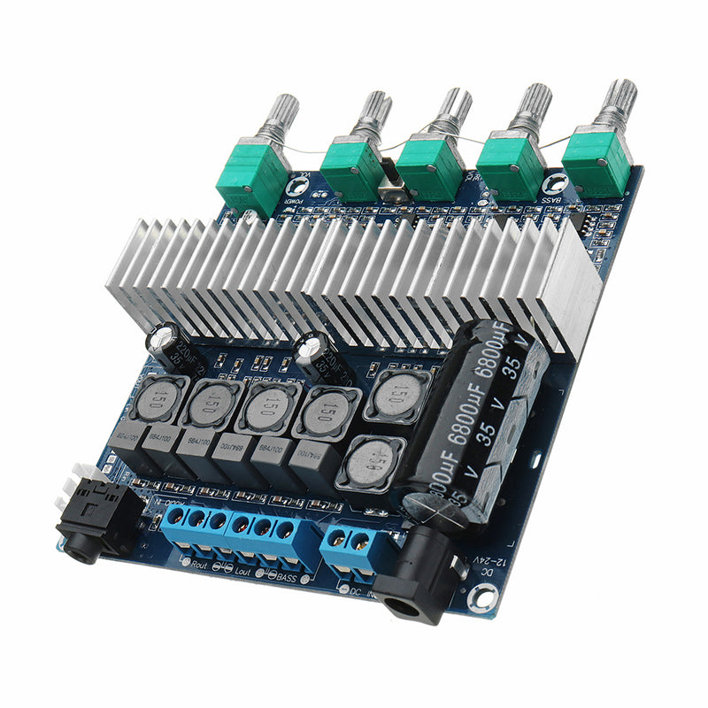 TPA3116 2.1 DC 12V-24V 50W+50W+100W HIFI Digital Audio Amplifier Board