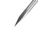 Drillpro 5pcs 6mm Shank 0.1mm Tip 20 Degree Tungsten Steel Engraving Bit CNC Tool