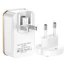 RAXFLY 3.4A 3 USB Ports EU US Plug 2 IN 1 Fast Charging Adapter Travel Charger For Xiaomi Mi9 HUAWEI P30 Mate30