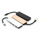 Bakeey 5 in 1 USB Hub Type-C to 4 Port USB3.0+USB2.0+TF/Micro SD+SD Type C PD Adapter Hub
