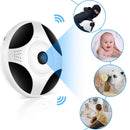 BESDER VR306 Panoramic Camera WiFi 360  Wireless Video IP Camera WiFi 1080P Two Way Audio SD Card Slot Mini CCTV CAMER