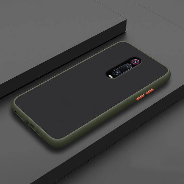 Bakeey Armor Shockproof Anti-fingerprint Matte Translucent Hard PC&Soft TPU Edge Protective Case For Xiaomi Mi 9T / Xiaomi Mi 9T pro / Xiaomi Redmi K20 / Redmi K20 pro