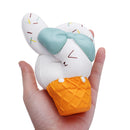 Ice Cream Rabbit Squishy Animal Slow Rising Soft Toy With Packing Gift