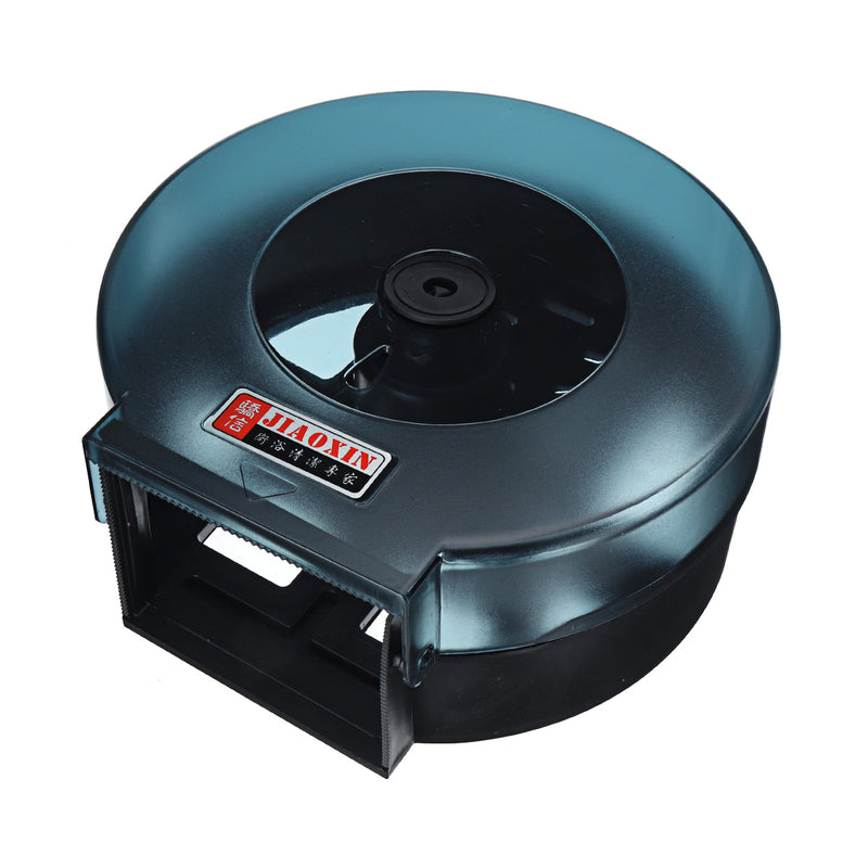 Black/White WALL MOUNTED Plastic Toilet Paper Shelf Holder Large Roll Lockable