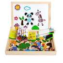 Kids Child Educational Magnetic Box Set with Whiteboard Jigsaw Board Puzzle Toys