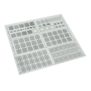 MECHANIC Solder Mask Layer UV Lamp Repair Tool Set BGA PCB Solder Pad Stencils for Mobile Phone