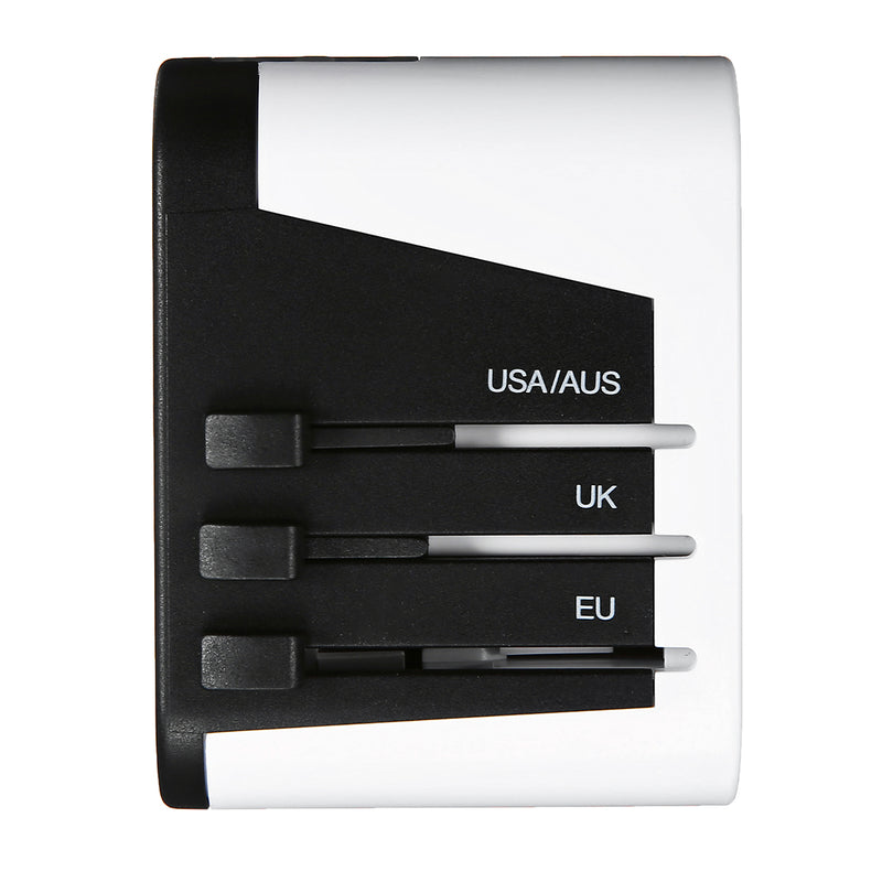 AUGIENB Global Universal Conversion Plug Socket 4 USB Travel Adapter