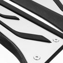 3Pcs Stainless Steel Car Interior Brake Accelerator Pedal Cover Trim Pad for BMW Series