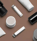 Original XIAOMI Mijia No Splash Nail Clipper Cutter Cleaner Fingernail Toenail Manicure Pedicure Anti-splash with Shell Case Stainless Steel Trimmer