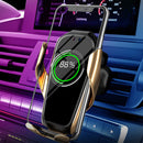 Wireless Infrared Intelligent Automatic Induction Car Phone Charger Air Vent Holder Mount For iPhone Smartphone