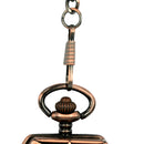 JIJIA JX002 Men Hexagon Hollow Leaf Roman Numerals Mechanical Watch Pocket Watch