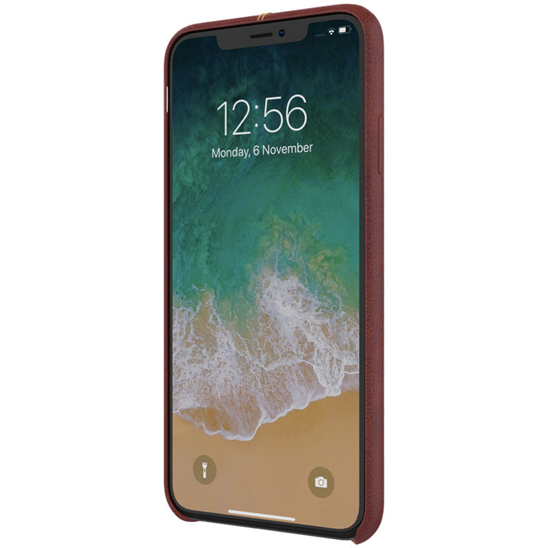 NILLKIN PU Leather Shockproof Hard PC Back Cover Protective Case for iPhone XR