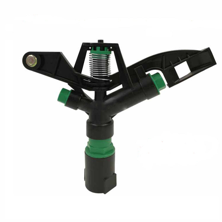Garden Irrigation Plastic Sprinkler 1" DN25 Connector Rotate Rocker Arm Water Spray Internal Thread