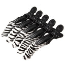 5pcs Professional Crocodile Hair Clips Hairdressing Salon Sectioning Clamp Hairpin Grip Barber
