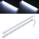 30CM 8520 SMD Cool White LED Rigid Strip Aluminum Milk/Clear Case Tube Light Lamp DC12V