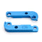 CNC Adapter Tire Increasing Turn Angle 25% -30% Drift Lock Kit For BMW E36 M3 Blue