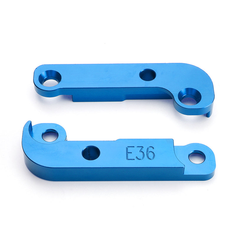 CNC Adapter Tire Increasing Turn Angle 25% -30% Drift Lock Kit For BMW E36 M3 Blue