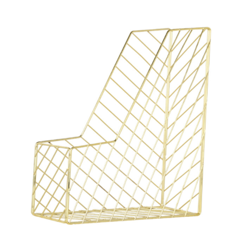 Document Trays File Holder 2 Layers File Box Metal File Desktop Organizer Storage Office School Supplies