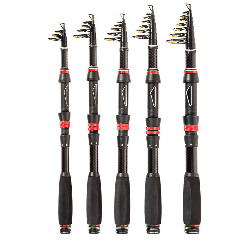 CAPACI 28081 RC Series EVA Retractable Fishing Rod Portable Outdoor Fishing Pole Fishing Accessories-1.8M/2.1M/2.4M